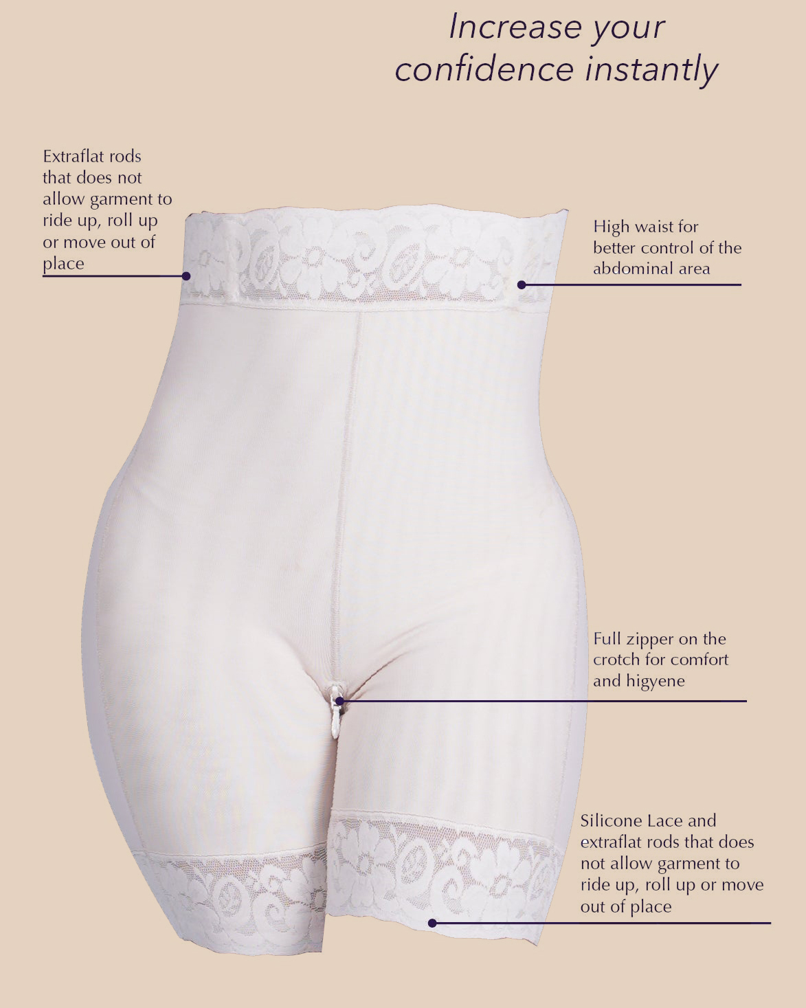 High Waist Butt Lifter Shorts Recommended for Daily Use