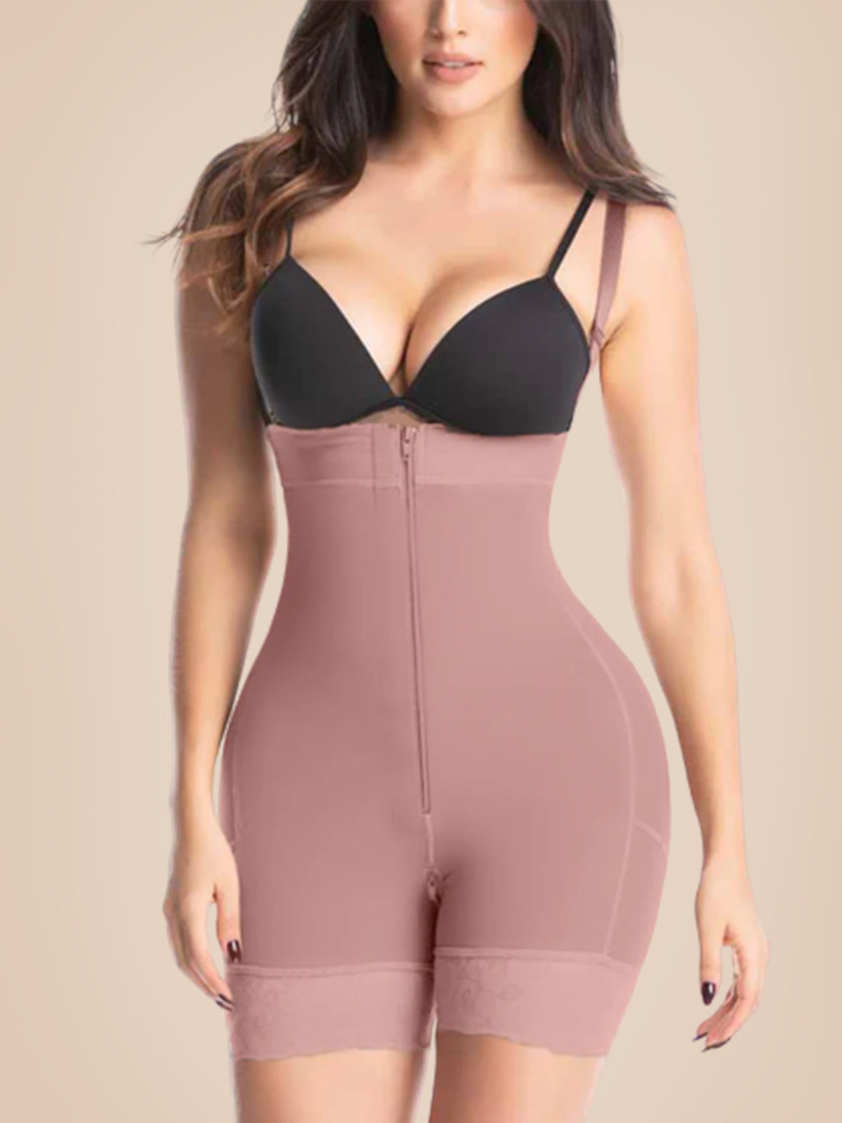 Women Postpartum Recovery Adjustable Shapewear Slimming Fajas Lace Body Shaper