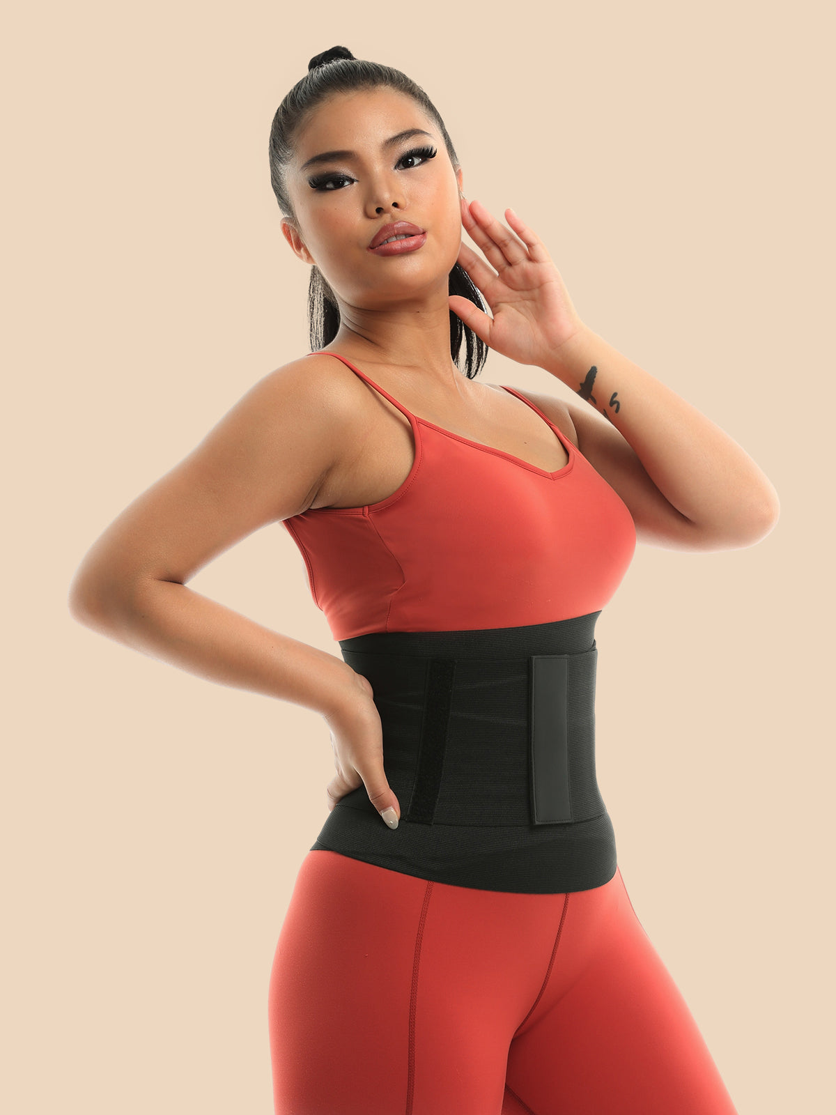 Waist Trainer for Women Sauna Belt Tummy Wrap Plus Size