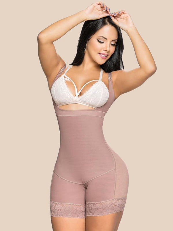 Liposculpture Invisible Girdle High-back Short - Light Line