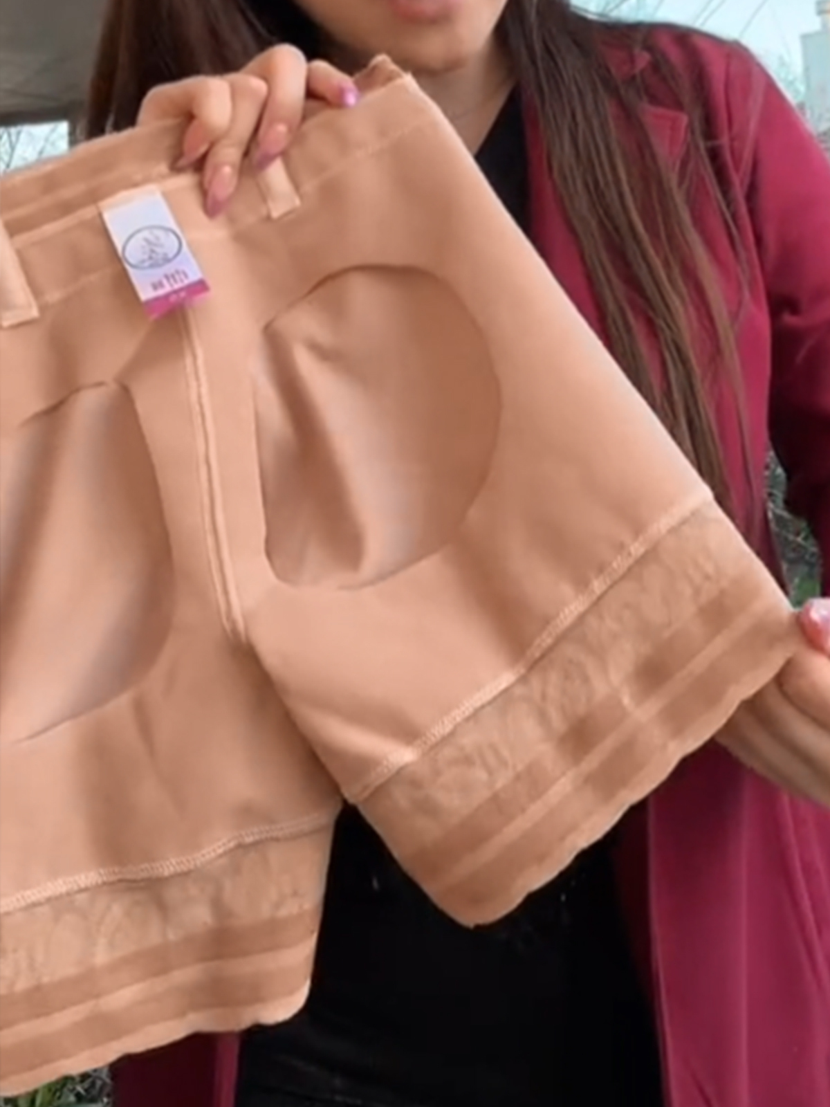 High waist Seamless butt lifting shorts