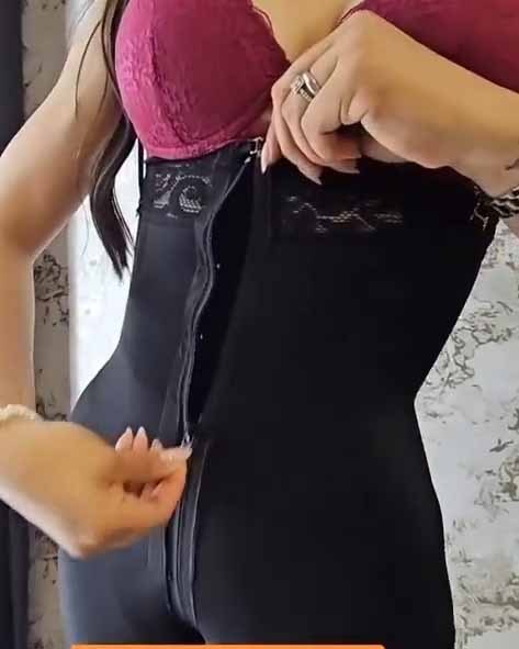 High Waist Butt Lift Zipper Shaperwear