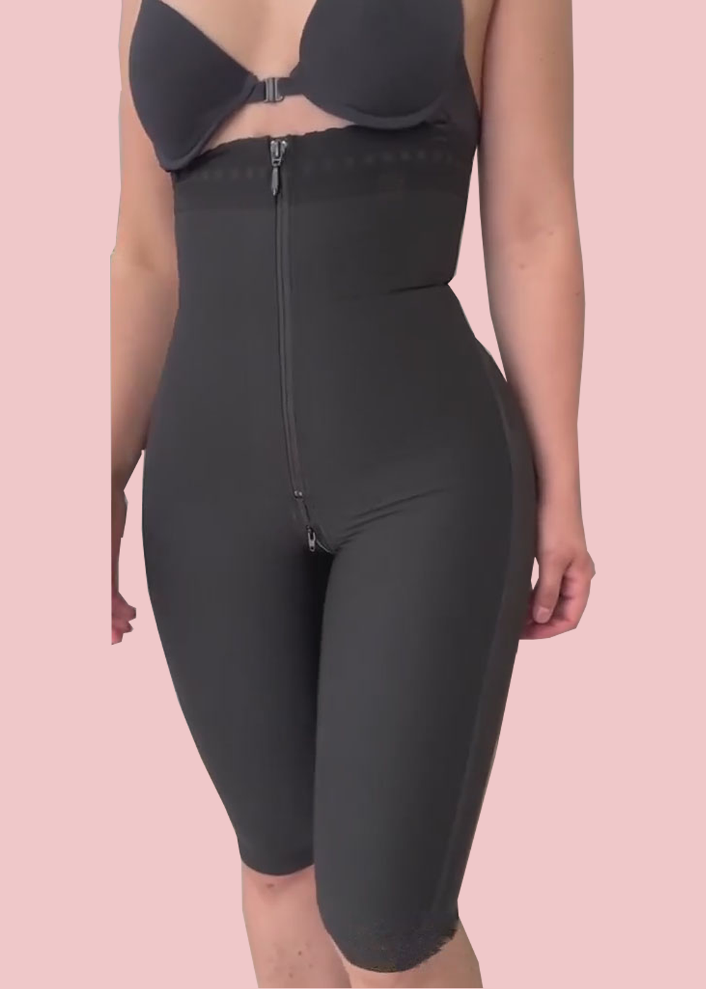 Corset Tummy Control Panties Shapewear For Women Tummy Control Fajas  Colombianas Body Shaper Zipper Open Bust Bodysuit