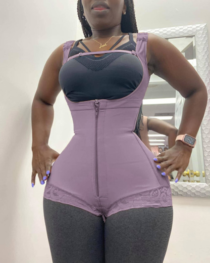 Women Double Compression Garment Adjustable Straps ——achieve an Hourglass Figure
