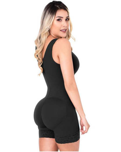 Women's Bodysuit Bodyshaper Side Zipper Adjustable Breast Support Tummy Control Shaperwear