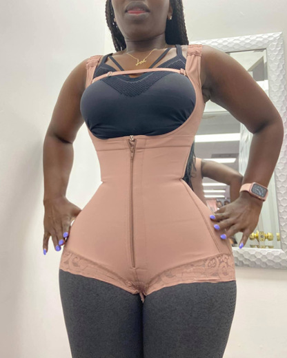Women Double Compression Garment Adjustable Straps ——achieve an Hourglass Figure