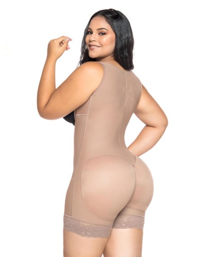 Women's Shapewear HOOK AND EYE CLOSURE Tummy Control  Adjustable Crotch  Open Bust Bodysuit