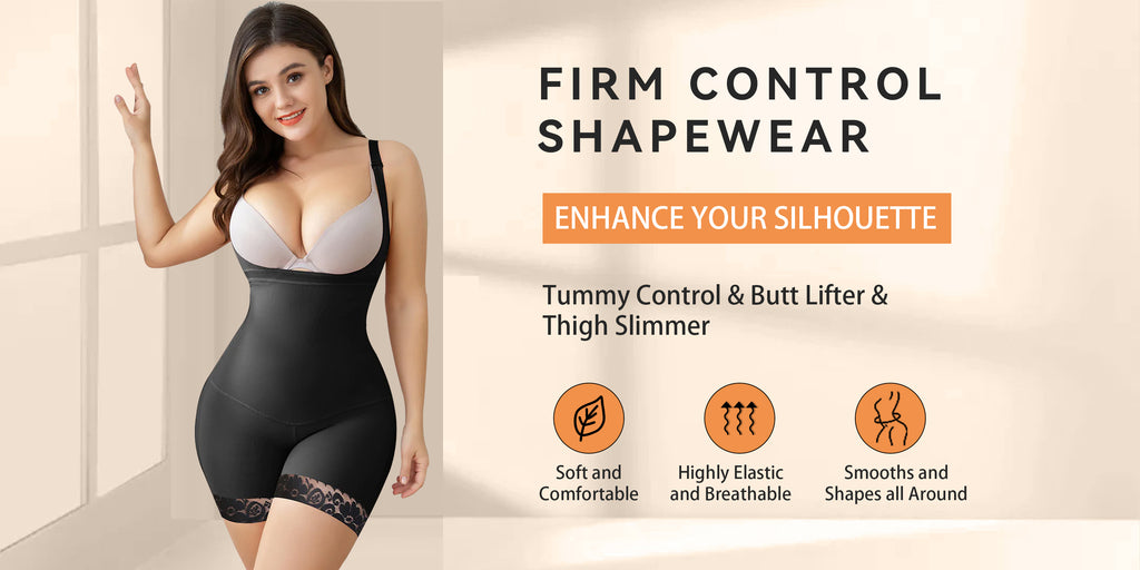 Liposculpture Invisible Girdle Highback Seamless Shapewear