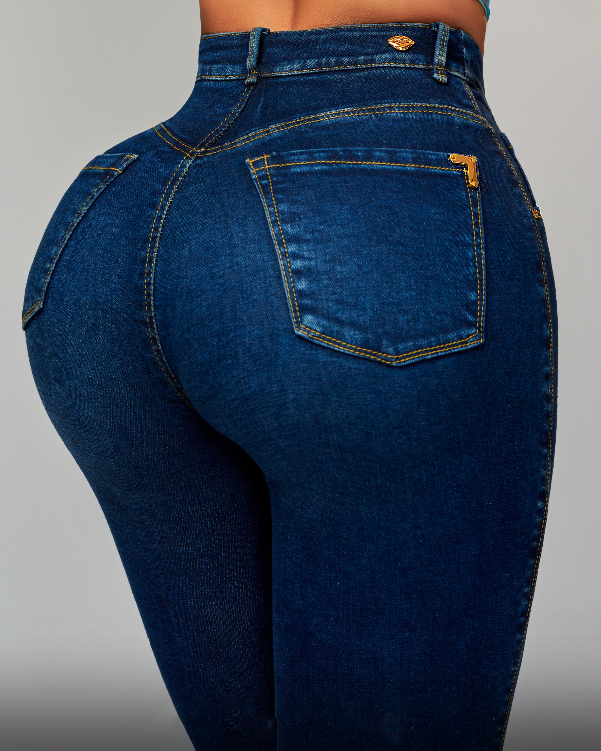 Push Up Jeans Glamour Glow