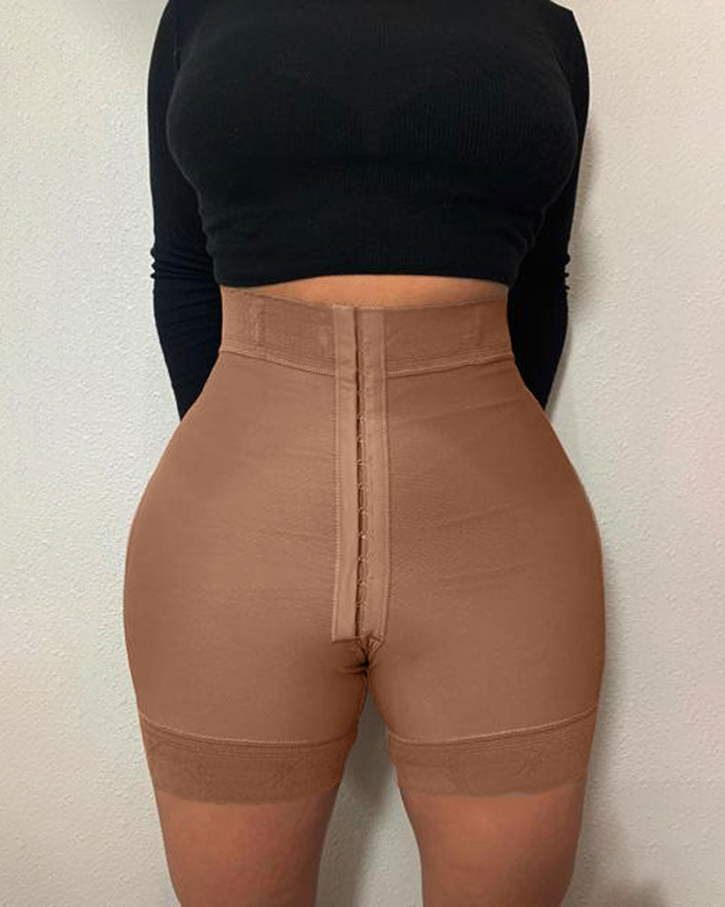 High Compression Garment Butt Lifter Hook Control Panties