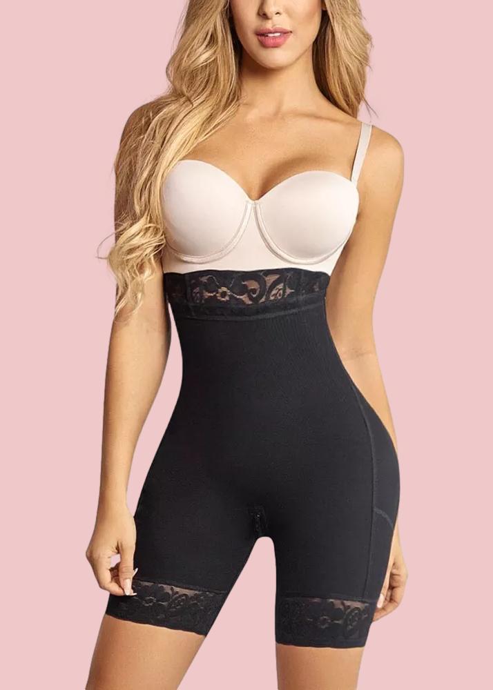 Women Butt Lifter High Waist Hip Enhancer Pads Underwear Shapewear Lace Padded Control Panties