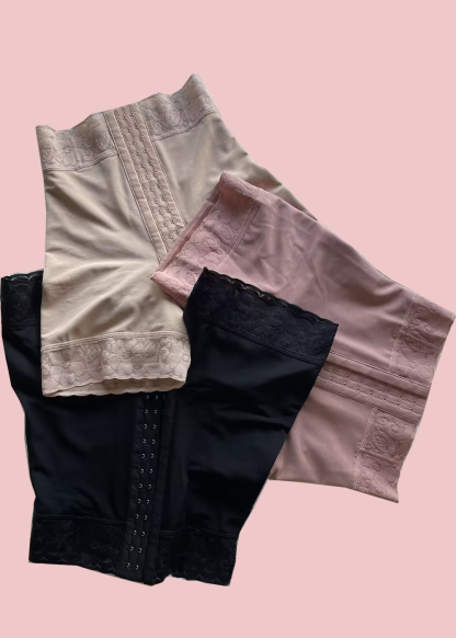 High Compression Garment Butt Lifter Control Panty with Hooks