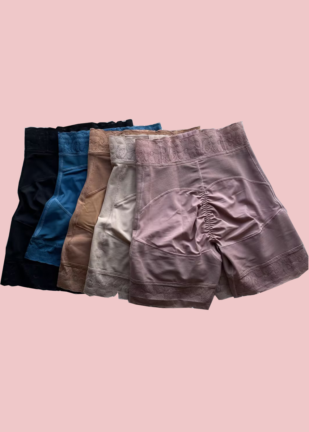 High Compression Garment Butt Lifter Control Panty with Hooks