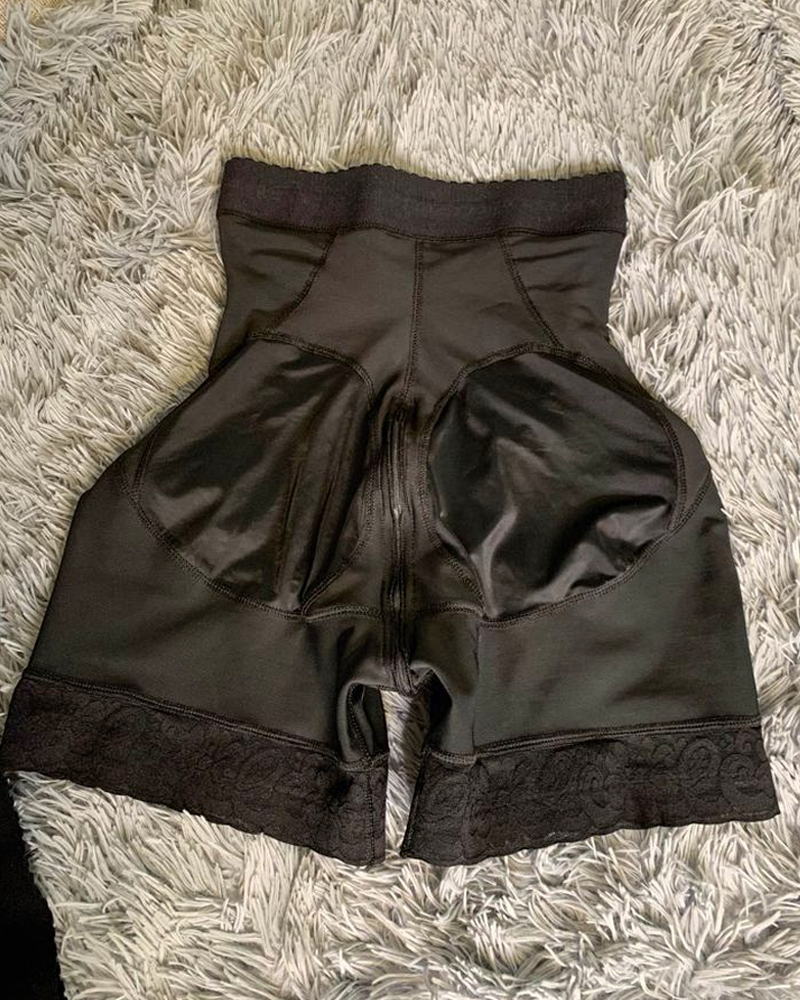High Compression BBL Postpartum Butt lifter Seamless Hip Enhancer Shorts