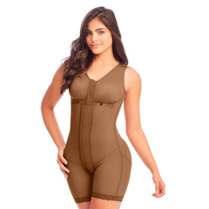 Shapewear For Women HOOK AND EYE CLOSURE Adjustable Breast Support Tummy Control Bodysuit Bodyshaper
