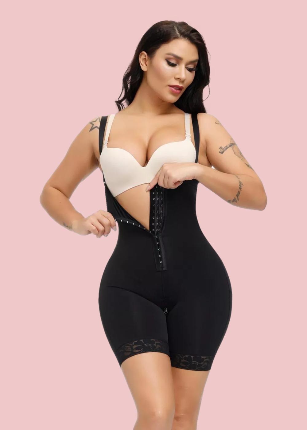 High-waist abdomen control body shaper