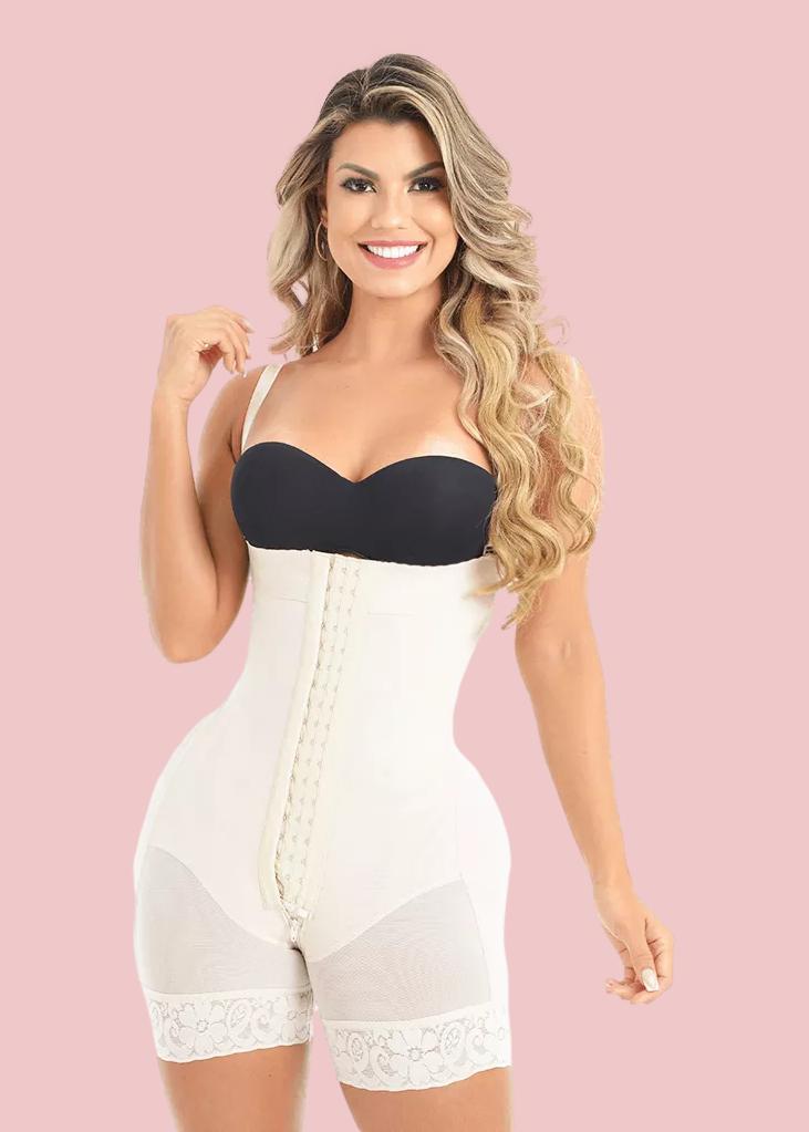 Open-Breasted Hip Lift Shapewear