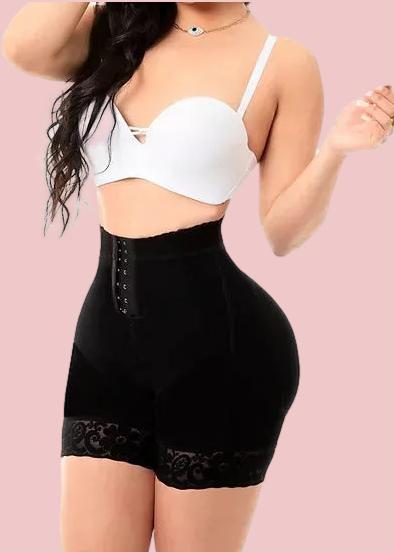 Slimming Fajas Lace Butt Lifter Charming Curves Butt Lifting Short 3 Hooks