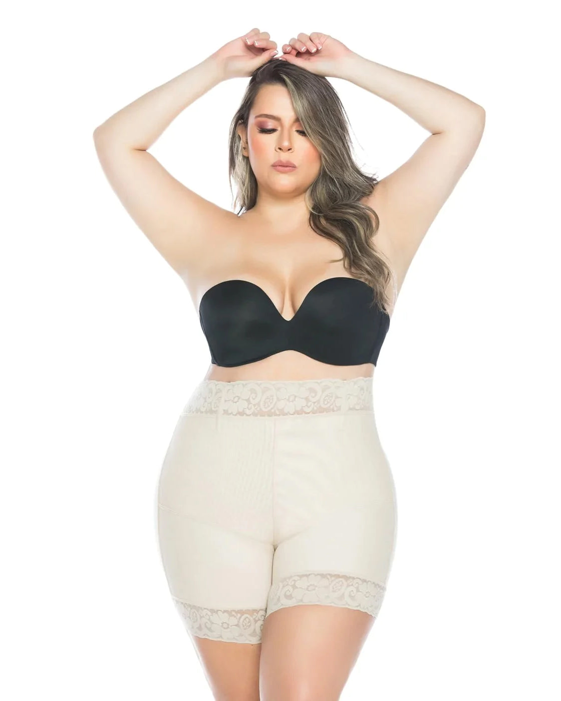 High waist Seamless butt lifting shorts