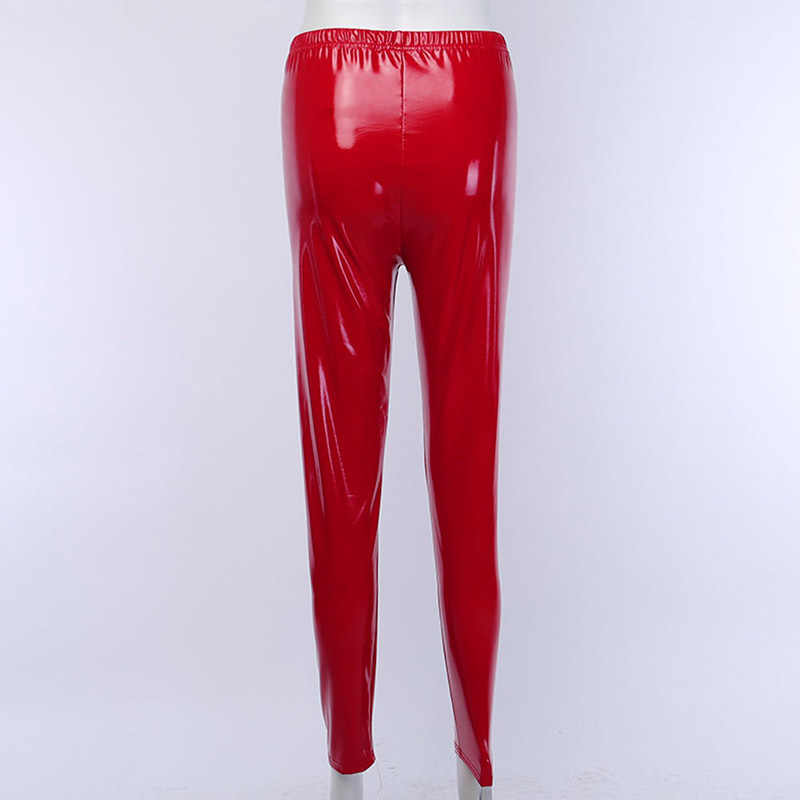 PU Laser Mirror Seven Color Sexy Leather Pants