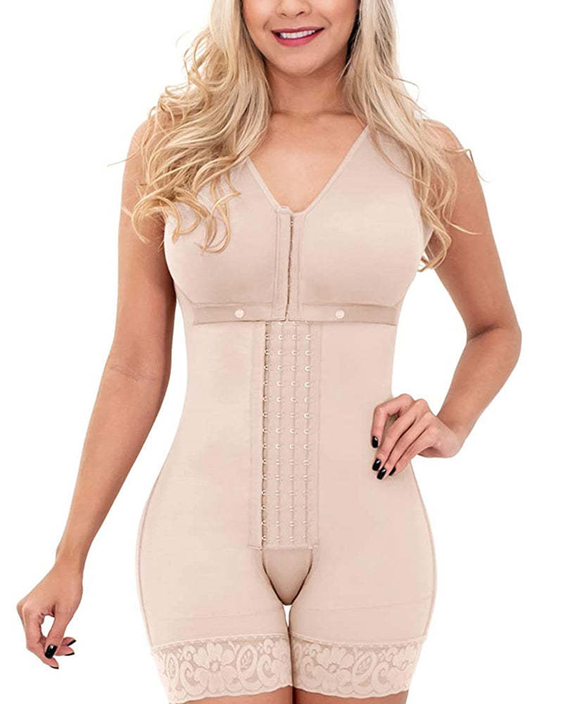 Compress Shapewear Adjustable Breast Support Overbust Bodyshaper