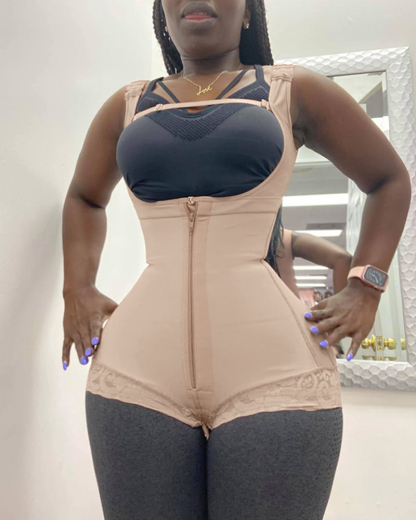 Women Double Compression Garment Adjustable Straps ——achieve an Hourglass Figure