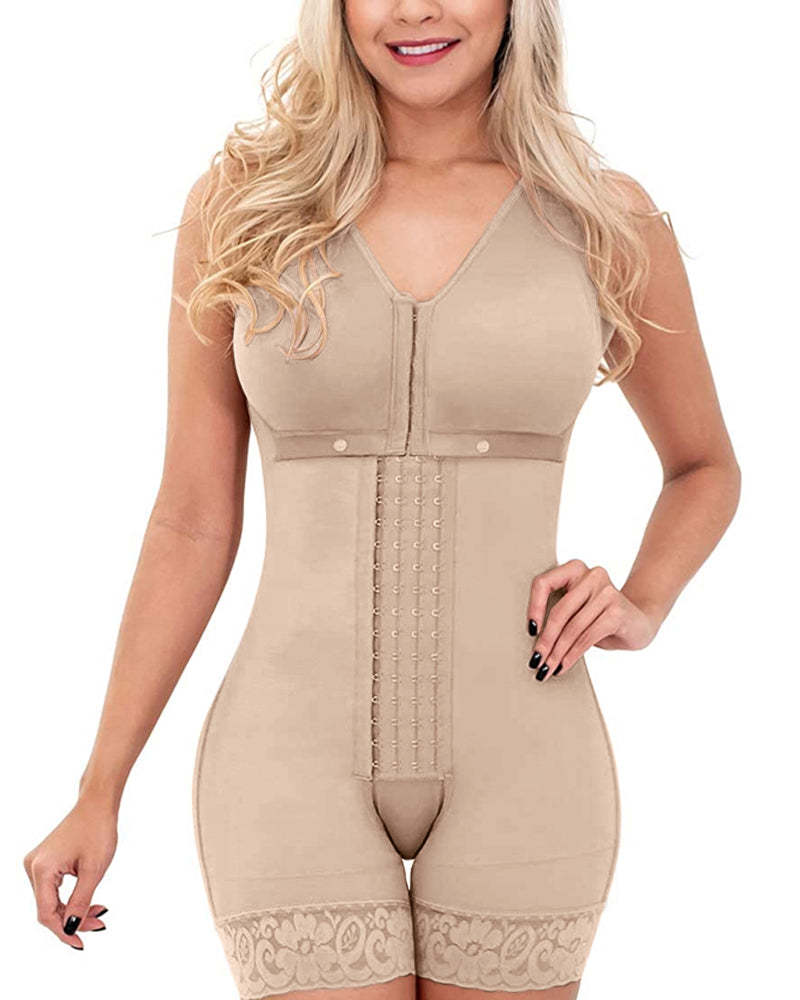 Compress Shapewear Adjustable Breast Support Overbust Bodyshaper