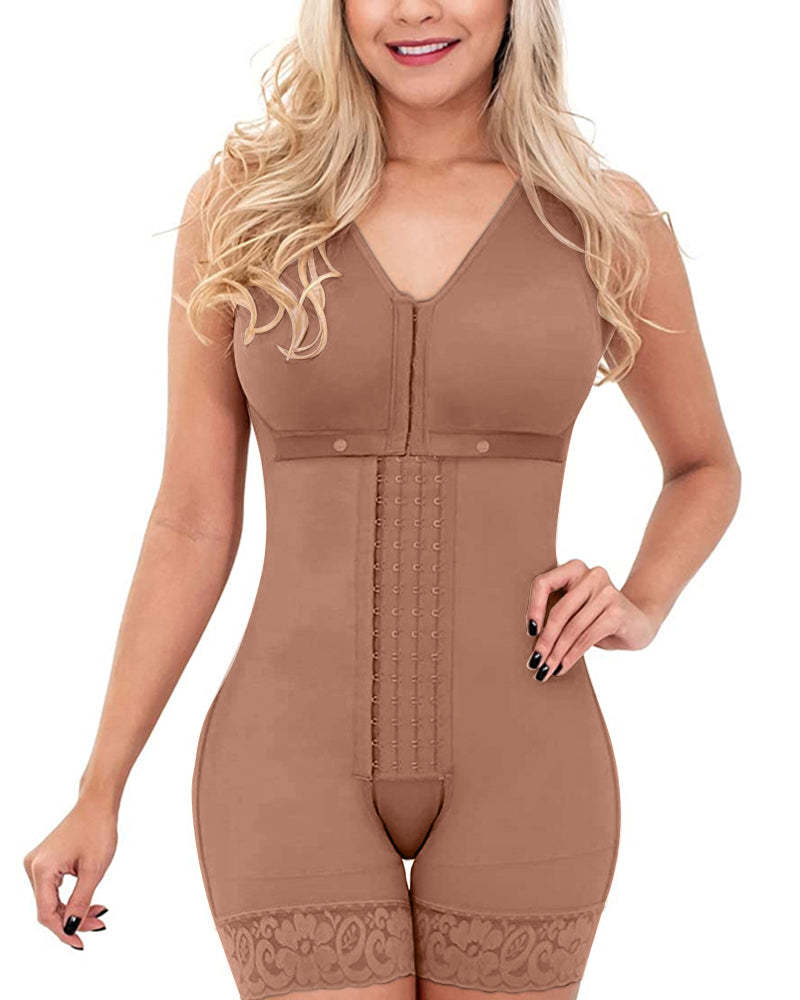 Compress Shapewear Adjustable Breast Support Overbust Bodyshaper