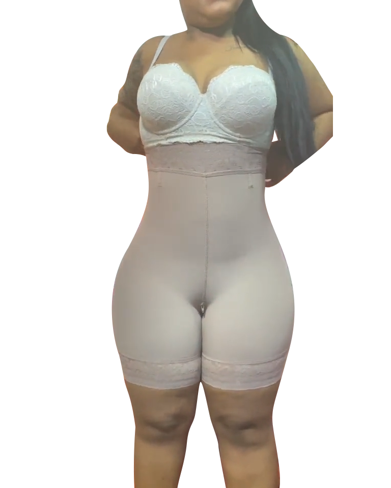 Women Butt Lifter (Crotch With Zipper) Seamless Slimming Shorts