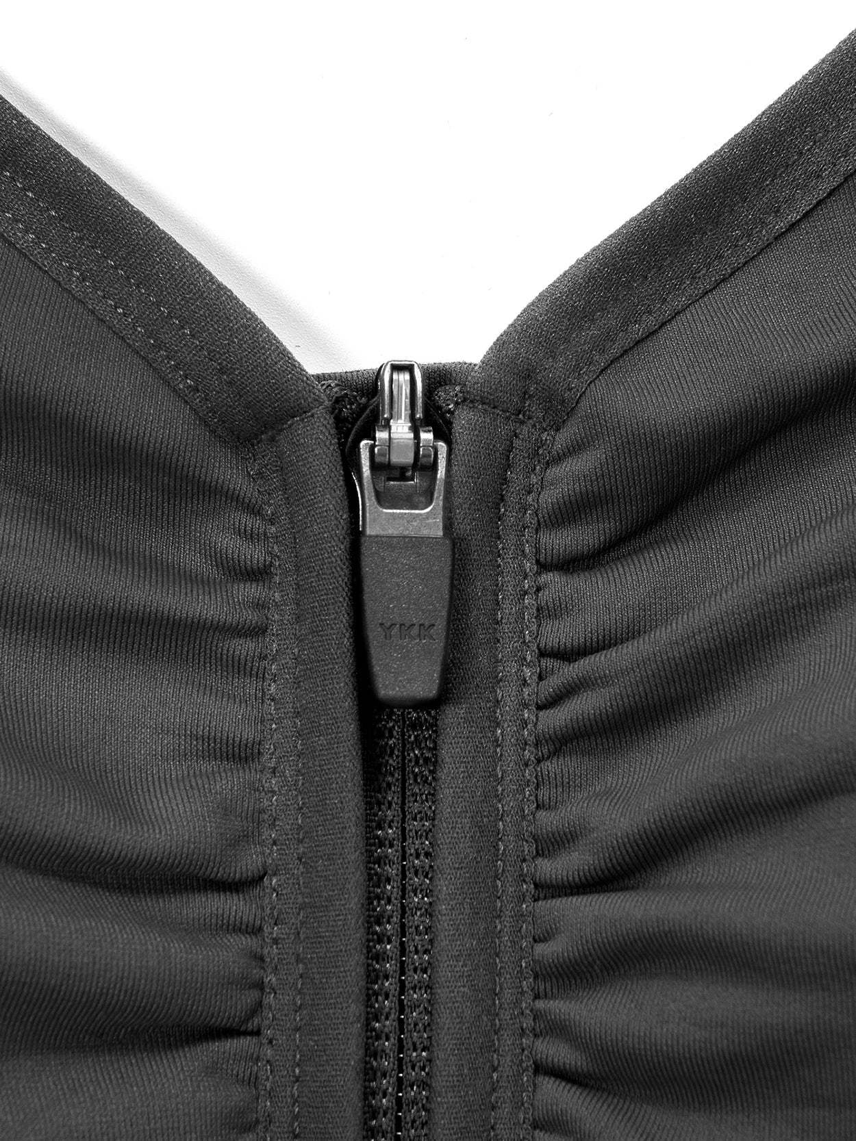 Zip Front Bra Padded Low Impact Wirefree