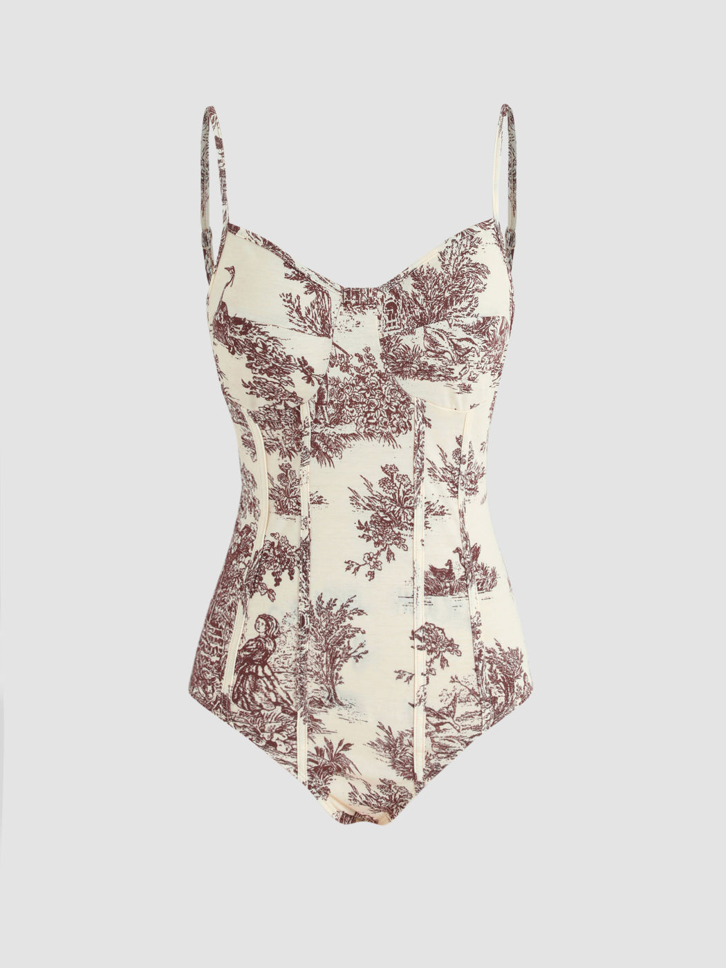 Printed Simple Fashion One Piece Swimsuit