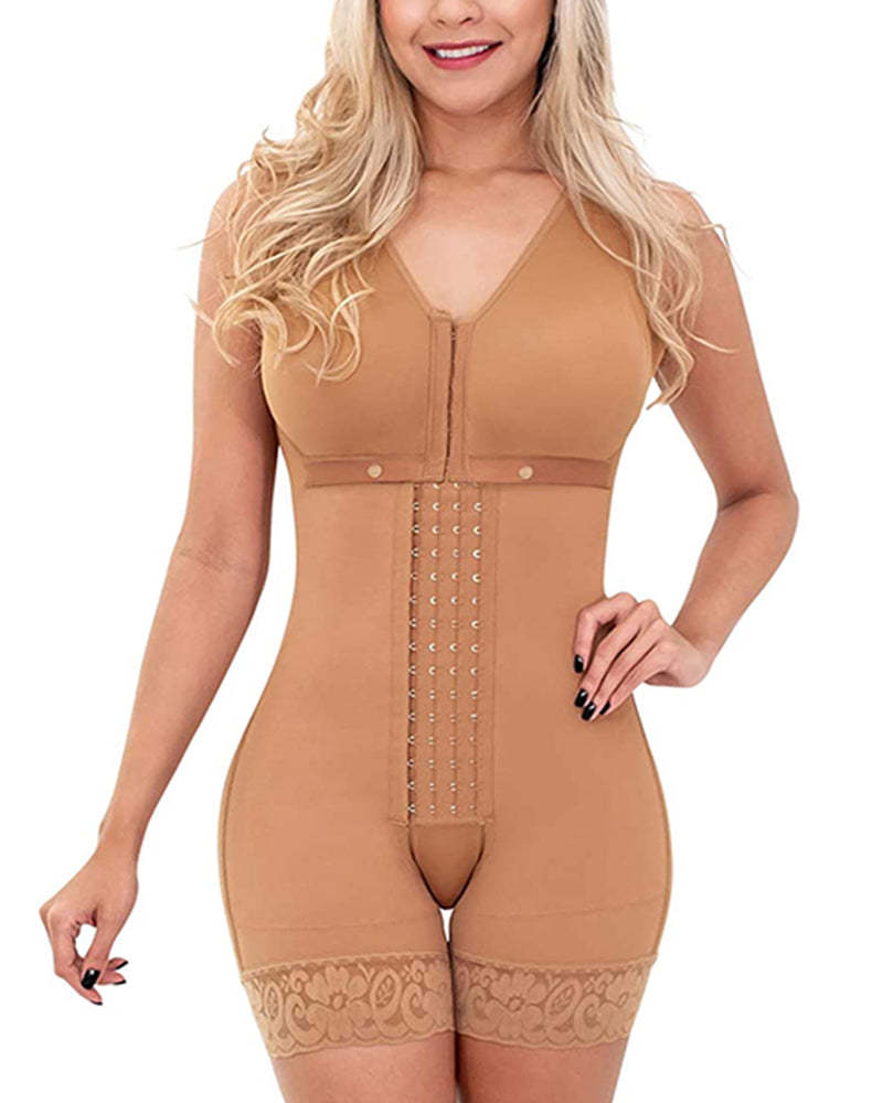 Compress Shapewear Adjustable Breast Support Overbust Bodyshaper