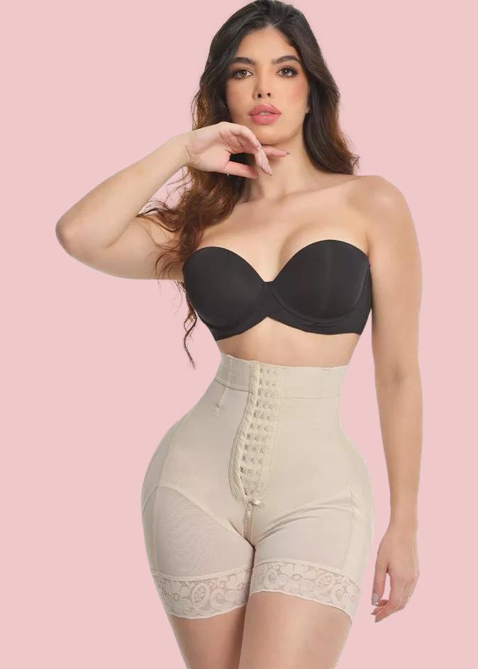 DOUBLE SIZE HIGH WAIST PUSH UP SHORT WITH BOOTYLICIOUS ENHANCEMENT