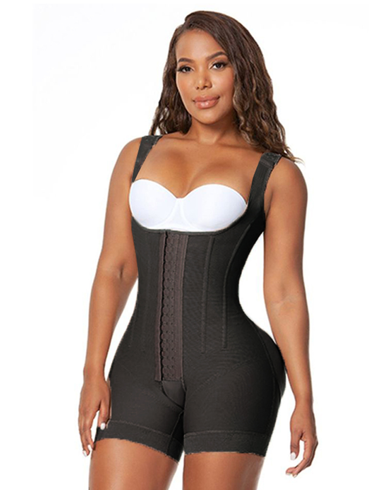 Adjustable Shoulder Straps Row Hooks Faha Shapewear