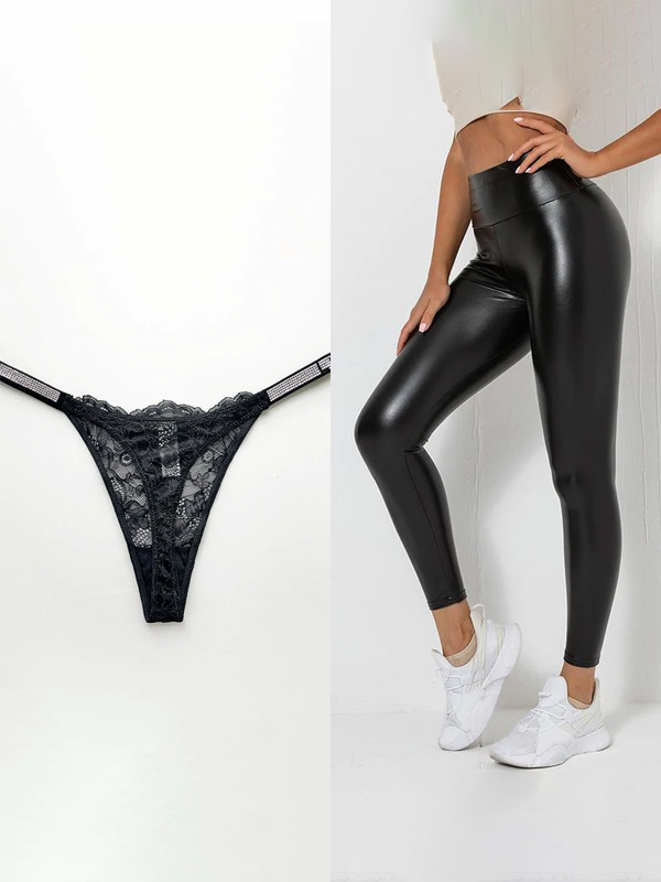 Zoom Female Scrunch Bum PU High-rise Leggings Female Scrunch Bum PU High-rise Leggings Female Scrunch Bum PU High-rise Leggings Female Scrunch Bu