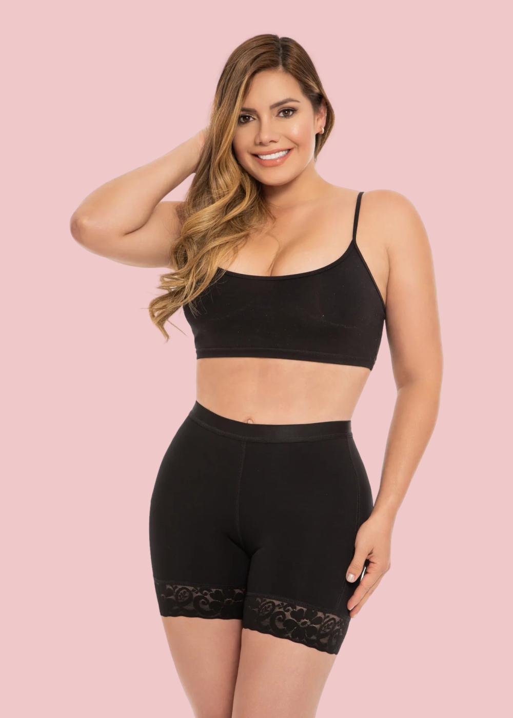 Low waist seamless hip lift shorts
