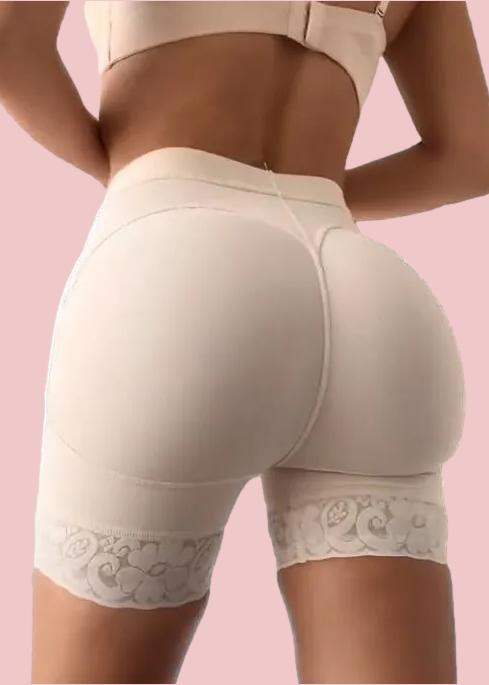 Low waist seamless hip lift shorts