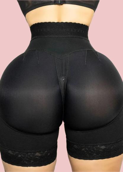 High Waisted Compression Butt Lifter Shapewear Shorts