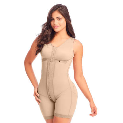 Shapewear For Women HOOK AND EYE CLOSURE Adjustable Breast Support Tummy Control Bodysuit Bodyshaper