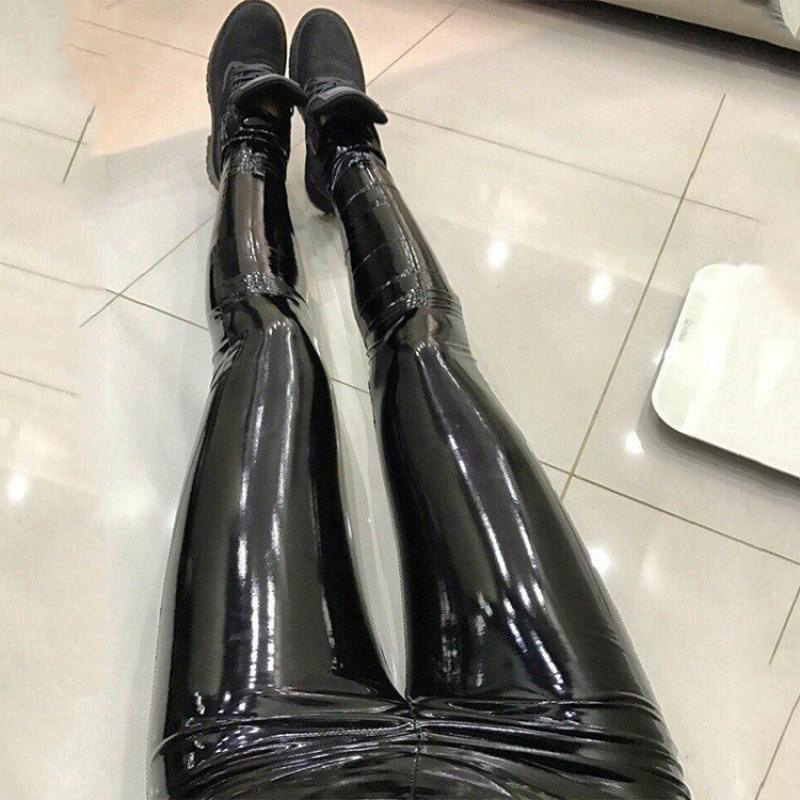 PU Laser Mirror Seven Color Sexy Leather Pants