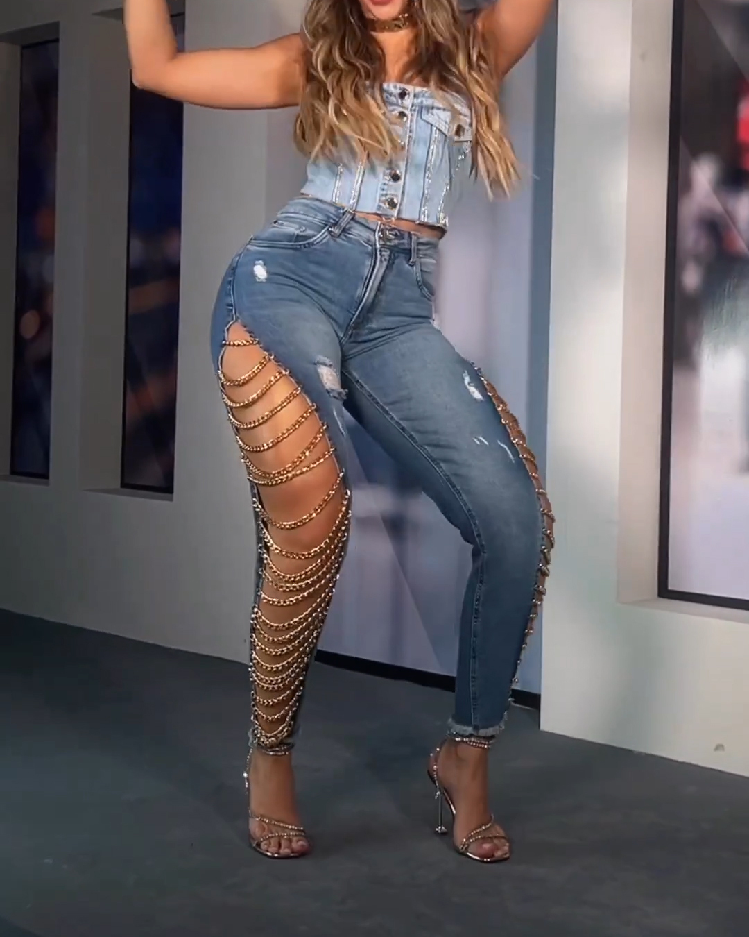 Demin Pants