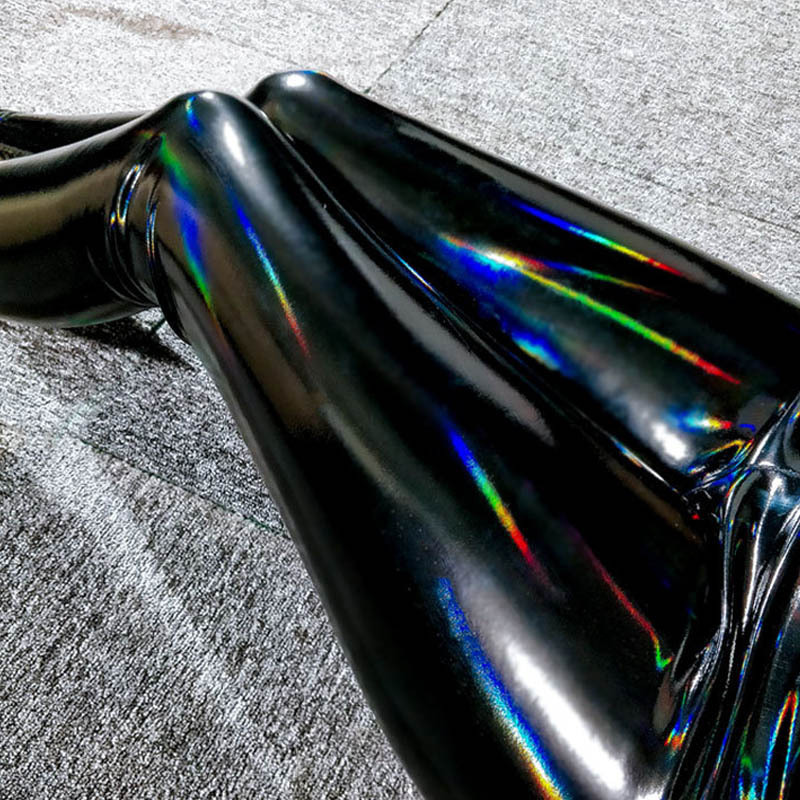 PU Laser Mirror Seven Color Sexy Leather Pants