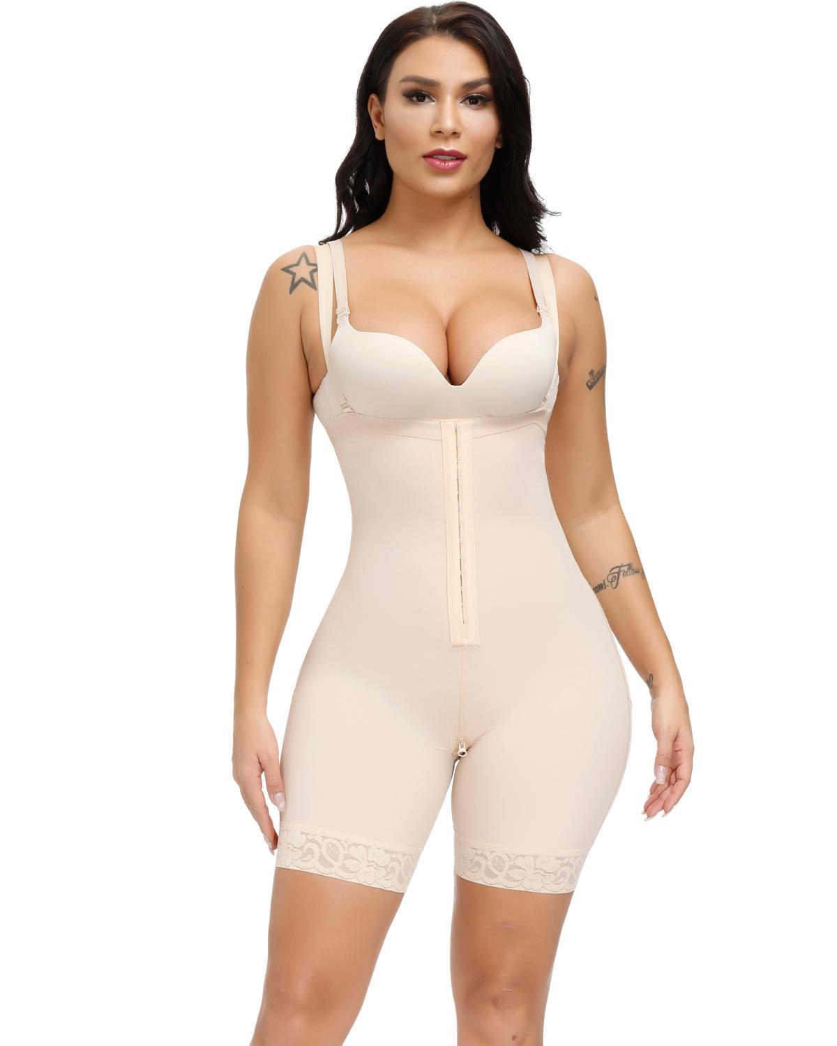 High-waist abdomen control body shaper