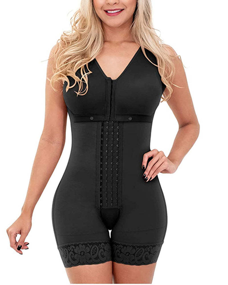 Compress Shapewear Adjustable Breast Support Overbust Bodyshaper