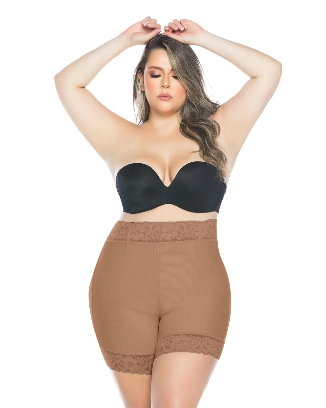 High waist Seamless butt lifting shorts