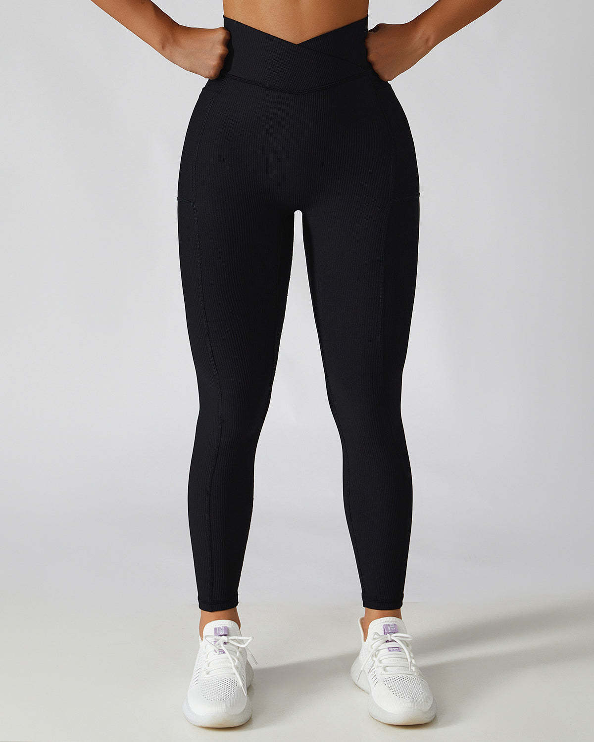 High Waist Fitness Pants Skinny Peach Hip Lift Running Pants