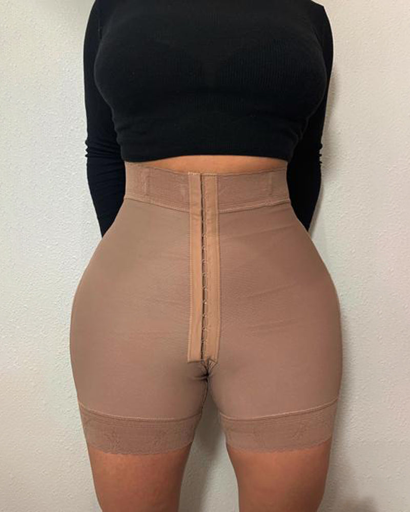 High Compression Garment Butt Lifter Hook Control Panties