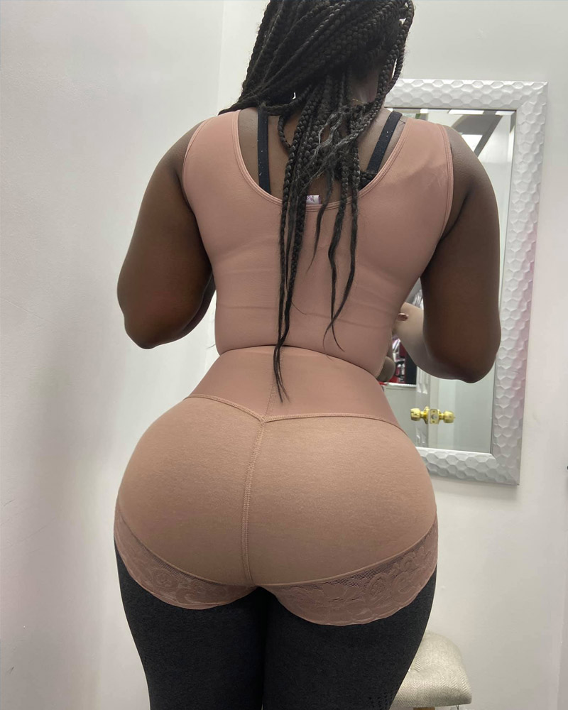 Women Double Compression Garment Adjustable Straps ——achieve an Hourglass Figure