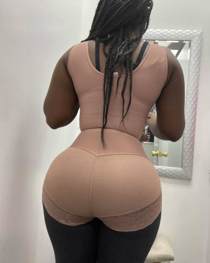 Women Double Compression Garment Adjustable Straps ——achieve an Hourglass Figure