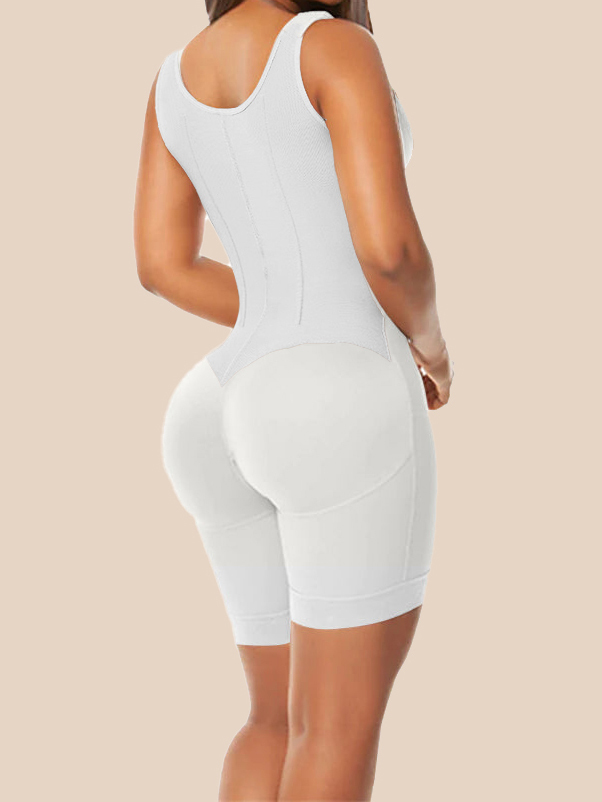 Women's Chest-Packed Body Shaper Postpartum Fajas Colombianas